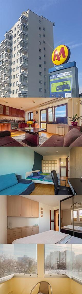 Apartament Mokotow Warszawa Eksteriør bilde